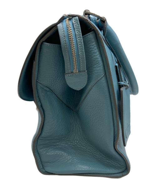 PELLE MORBIDA（ペッレモルビダ）PELLE MORBIDA (ペッレモルビダ) ボストンバッグ ブルー サイズ:不明の古着・服飾アイテム