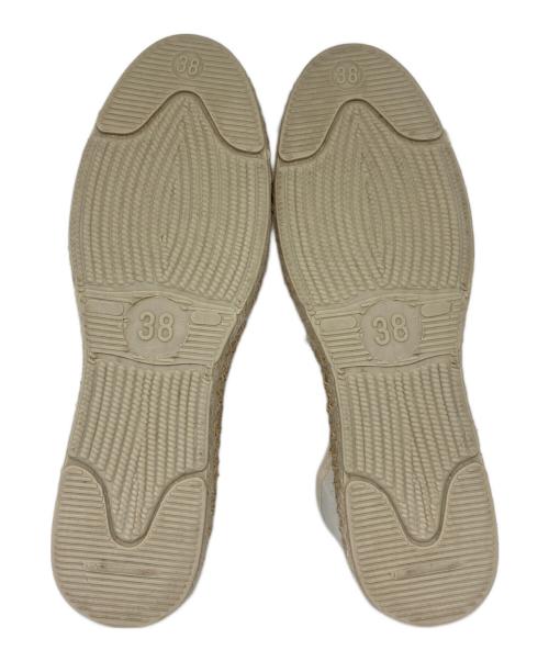 quitan（キタン）quitan (キタン) エスパドリーユ ベージュ サイズ:38の古着・服飾アイテム