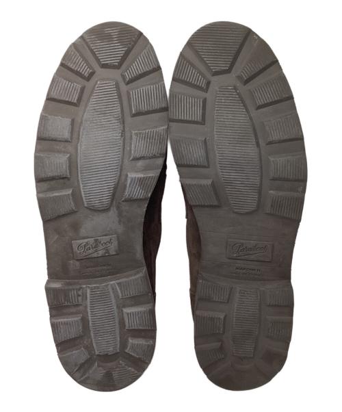 PARABOOT（パラブーツ）PARABOOT (パラブーツ) スウェードコインローファー ブラウン サイズ:SIZE 8の古着・服飾アイテム