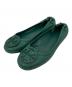 TORY BURCH（トリーバーチ）の古着「フラットシューズ」｜グリーン