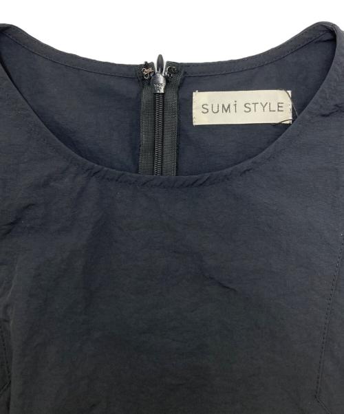 SUM1 STYLE（スミスタイル）SUM1 STYLE (スミスタイル) ノースリーブワンピース ブラック サイズ:SIZE Freeの古着・服飾アイテム