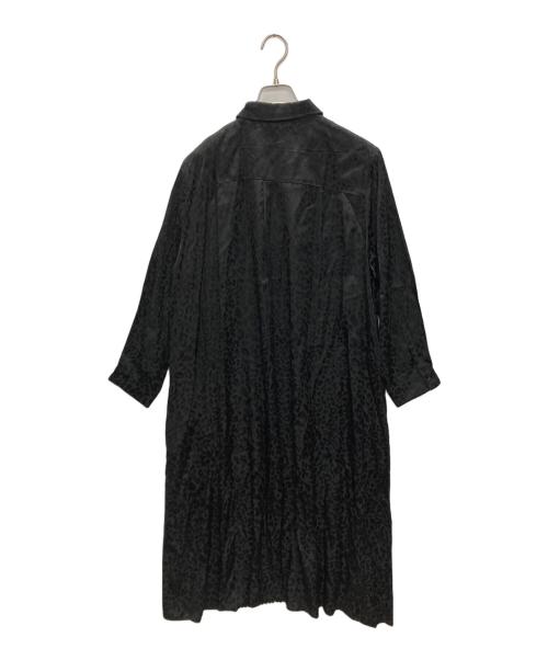 SUM1 STYLE（スミスタイル）SUM1 STYLE (スミスタイル) ドットプリーツシャツワンピース ブラック サイズ:SIZE Freeの古着・服飾アイテム