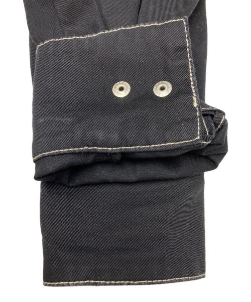 AMBERGLEAM（アンバーグリーム）AMBERGLEAM (アンバーグリーム) Fabric Jumpsuit ブラック サイズ:SIZE Mの古着・服飾アイテム