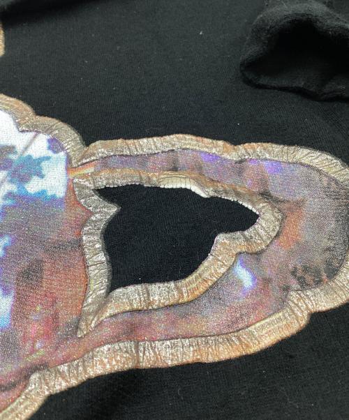 Vivienne Westwood RED LABEL（ヴィヴィアンウエストウッドレッドレーベル）Vivienne Westwood RED LABEL (ヴィヴィアンウエストウッドレッドレーベル) 変形オーブプリント カットソー ブラック サイズ:SIZE Mの古着・服飾アイテム