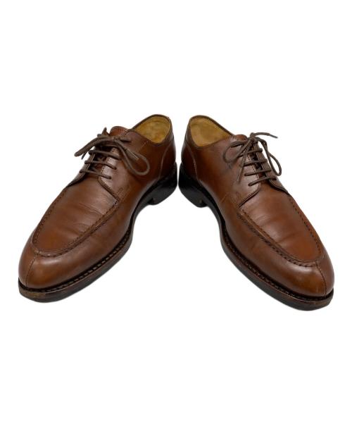 Jalan Sriwijaya（ジャランスリウァヤ）Jalan Sriwijaya (ジャランスリウァヤ) Uチップシューズ ブラウン サイズ:39の古着・服飾アイテム