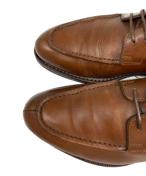 Jalan Sriwijaya（ジャランスリウァヤ）Jalan Sriwijaya (ジャランスリウァヤ) Uチップシューズ ブラウン サイズ:39の古着・服飾アイテム