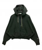 Champion×holiday×JOURNAL STANDARDチャンピオン×ホリデー×ジャーナルスタンダード）の古着「ジップパーカー」｜グレー