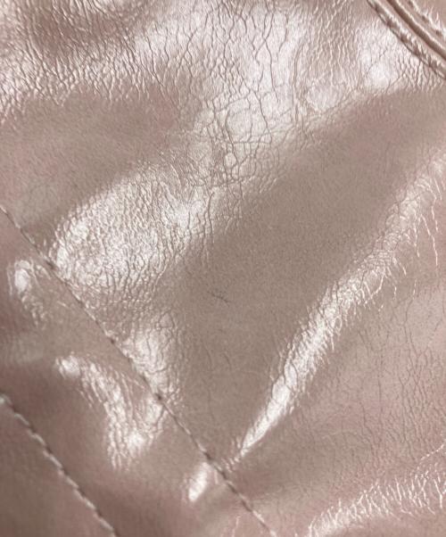 Matin Kim（マーティン・キム）Matin Kim (マーティン・キム) リボンショルダーバッグ ピンクの古着・服飾アイテム