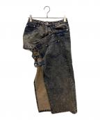 VIVAMUSヴィヴァムス）の古着「デニムスカート」｜インディゴ