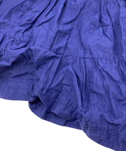 MARIHA（マリハ）MARIHA (マリハ) ノースリーブティアードワンピース ネイビー サイズ:FREEの古着・服飾アイテム