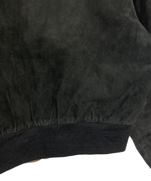 MARITHE+FRANCOIS GIRBAUD（マリテフランソワジルボー）MARITHE+FRANCOIS GIRBAUD (マリテフランソワジルボー) スエードレザージャケット ブラック サイズ:SIZE Ｍの古着・服飾アイテム