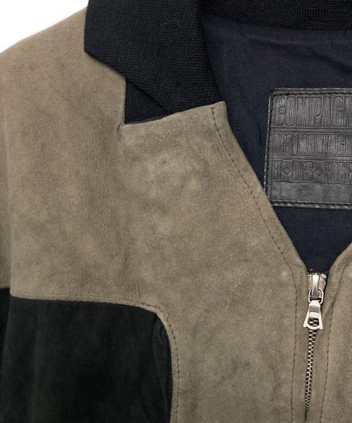 MARITHE+FRANCOIS GIRBAUD（マリテフランソワジルボー）MARITHE+FRANCOIS GIRBAUD (マリテフランソワジルボー) スエードレザージャケット ブラック サイズ:SIZE Ｍの古着・服飾アイテム