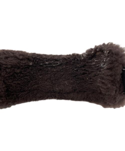 AURALEE（オーラリー）AURALEE (オーラリー) foot the coacher (フットザコーチャー) MOUTON SANDALS ブラック サイズ:SIZE 6の古着・服飾アイテム