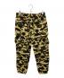 A BATHING APE (ア ベイシング エイプ) 1st Camo 2-in-1 Cargo グリーン×イエロー サイズ:SIZE L：14000円