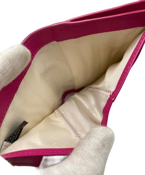 DIESEL（ディーゼル）DIESEL (ディーゼル) 2つ折りジップウォレット ピンク サイズ:実寸サイズをご参照下さい。の古着・服飾アイテム