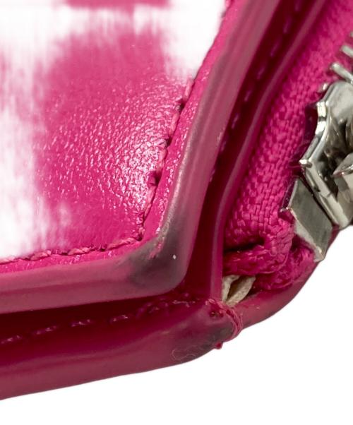 DIESEL（ディーゼル）DIESEL (ディーゼル) 2つ折りジップウォレット ピンク サイズ:実寸サイズをご参照下さい。の古着・服飾アイテム