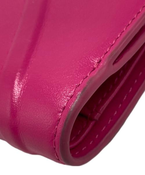 DIESEL（ディーゼル）DIESEL (ディーゼル) 2つ折りジップウォレット ピンク サイズ:実寸サイズをご参照下さい。の古着・服飾アイテム