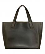 DAKOTA BLACK LABELダコタブラックレーベル）の古着「レザートートバッグ」｜ブラウン