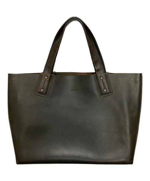 DAKOTA BLACK LABEL（ダコタブラックレーベル）Dakota Black Label (ダコタブラックレーベル) レザートートバッグ ブラウンの古着・服飾アイテム