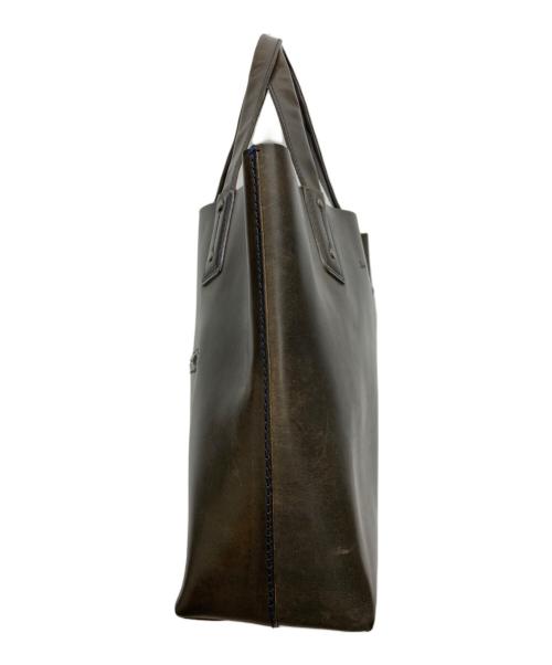 DAKOTA BLACK LABEL（ダコタブラックレーベル）Dakota Black Label (ダコタブラックレーベル) レザートートバッグ ブラウンの古着・服飾アイテム