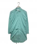 KISHIDAMIKIキシダミキ）の古着「シャツワンピース」｜スカイブルー