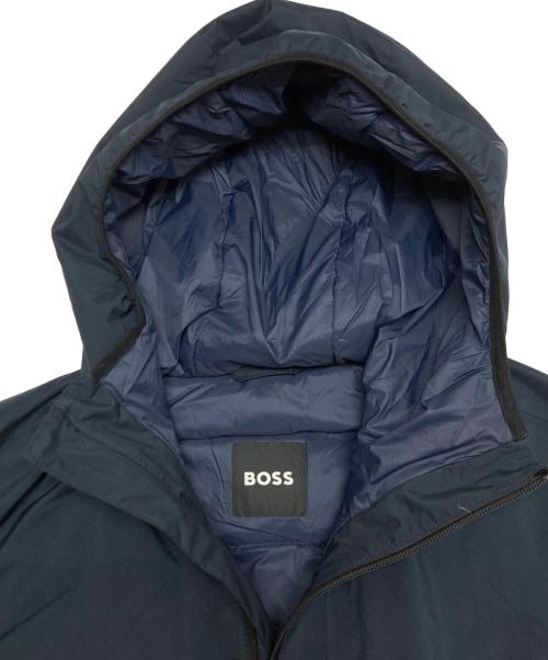 BOSS（ボス）BOSS (ボス) ダウンコート ネイビー サイズ:SIZE 48の古着・服飾アイテム