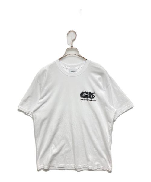 thisisneverthat（ディスイズネバーザット）thisisneverthat (ディスイズネバーザット) Tシャツ ホワイト サイズ:SIZE Lの古着・服飾アイテム