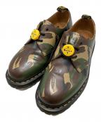 Dr.Martens×PALACEドクターマーチン×パレス）の古着「1461 PALACE 3 ホール シューズ」｜カーキ