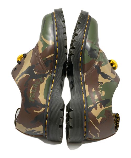 Dr.Martens（ドクターマーチン）Dr.Martens (ドクターマーチン) PALACE (パレス) 1461 PALACE 3 ホール シューズ カーキ サイズ:UK9の古着・服飾アイテム