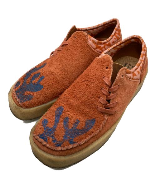 CLARKS（クラークス）CLARKS  (クラークス) SALEHE BEMBURY (サリーベンバリー) Lugger Cupsole オレンジ サイズ:26.5cmの古着・服飾アイテム