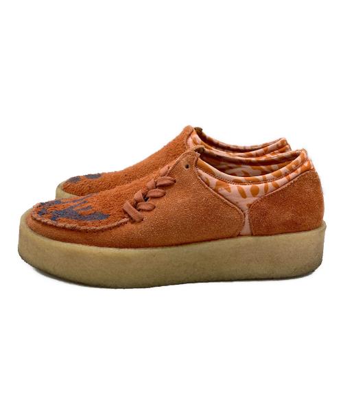 CLARKS（クラークス）CLARKS  (クラークス) SALEHE BEMBURY (サリーベンバリー) Lugger Cupsole オレンジ サイズ:26.5cmの古着・服飾アイテム