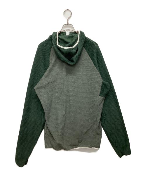 senchi designs（センチデザイン）SENCHI DESIGNS (センチデザイン) Half-Zip Hoodie グリーン サイズ:SIZE XXLの古着・服飾アイテム