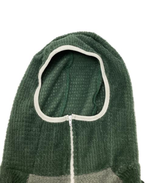 senchi designs（センチデザイン）SENCHI DESIGNS (センチデザイン) Half-Zip Hoodie グリーン サイズ:SIZE XXLの古着・服飾アイテム