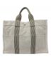 HERMES (エルメス) ニューフールトゥ トートMM ブラックグレー：14000円