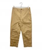 eYe COMME des GARCONS JUNYAWATANABE MANアイ コム デ ギャルソン ジュンヤ ワタナベ マン）の古着「リフレクター付綿パンツ」｜ベージュ