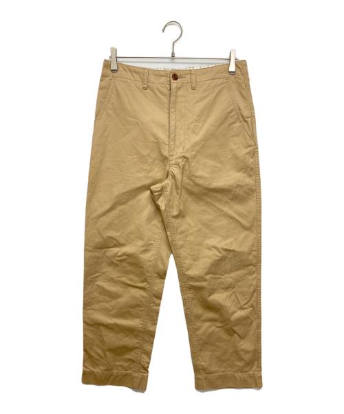 eYe COMME des GARCONS JUNYAWATANABE MAN（アイ コム デ ギャルソン ジュンヤ ワタナベ マン）eYe COMME des GARCONS JUNYAWATANABE MAN (アイ コム デ ギャルソン ジュンヤ ワタナベ マン) リフレクター付綿パンツ ベージュ サイズ:SIZE XSの古着・服飾アイテム