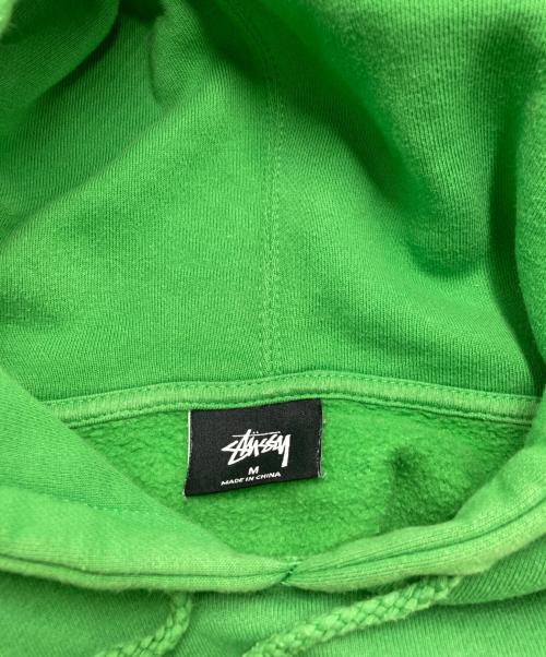 stussy（ステューシー）stussy (ステューシー) GLOBAL ROOTS パーカー グリーン サイズ:Mの古着・服飾アイテム