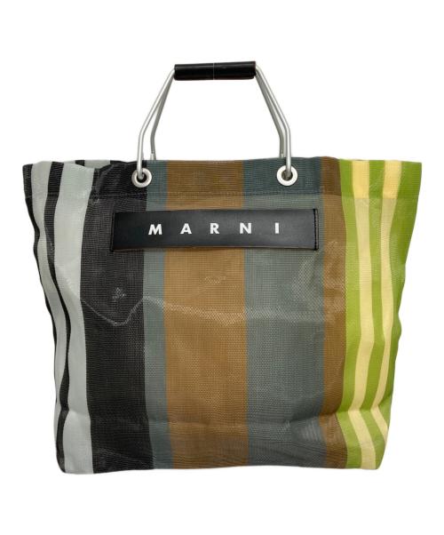 MARNI（マルニ）MARNI (マルニ) フラワーカフェトートバッグ マルチカラーの古着・服飾アイテム