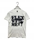 GILDAN×FLEX WIT MEギルダン×フレックスウィットミー）の古着「プリントTシャツ」｜ホワイト