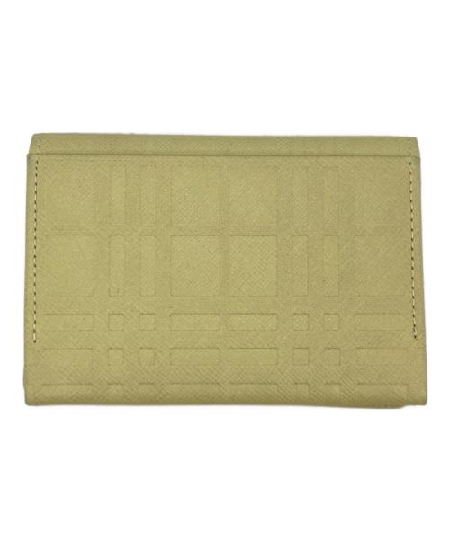 BURBERRY（バーバリー）BURBERRY (バーバリー) カードケース イエローの古着・服飾アイテム