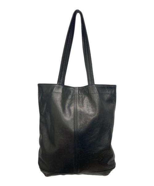 PORTER（ポーター）PORTER (ポーター) レザートートバッグ ブラックの古着・服飾アイテム