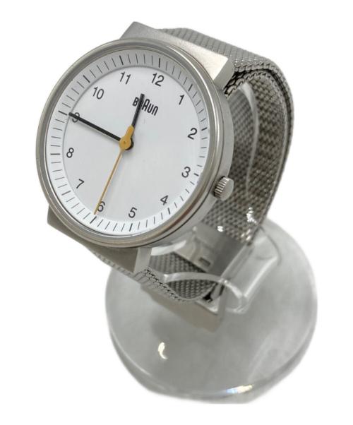 BRAUN（ブラウン）BRAUN (ブラウン) 腕時計 ホワイトの古着・服飾アイテム