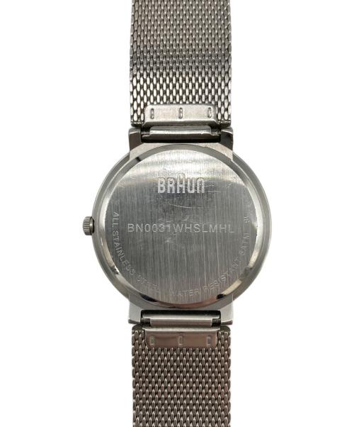 BRAUN（ブラウン）BRAUN (ブラウン) 腕時計 ホワイトの古着・服飾アイテム