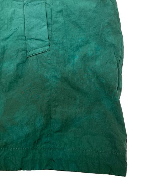 ZUCCA（ズッカ）ZUCCA (ズッカ) ムラ染ナイロンノーカラージャケット グリーン サイズ:SIZE XSの古着・服飾アイテム