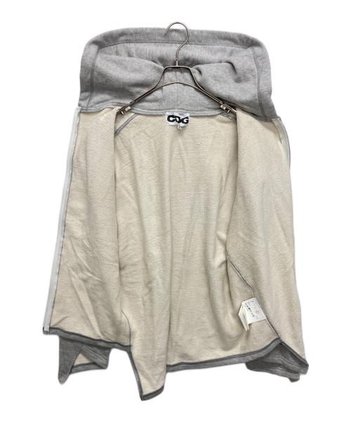 CDG（シーディージー）CDG (シーディージー) 捻じれパーカー グレー サイズ:SIZE Lの古着・服飾アイテム