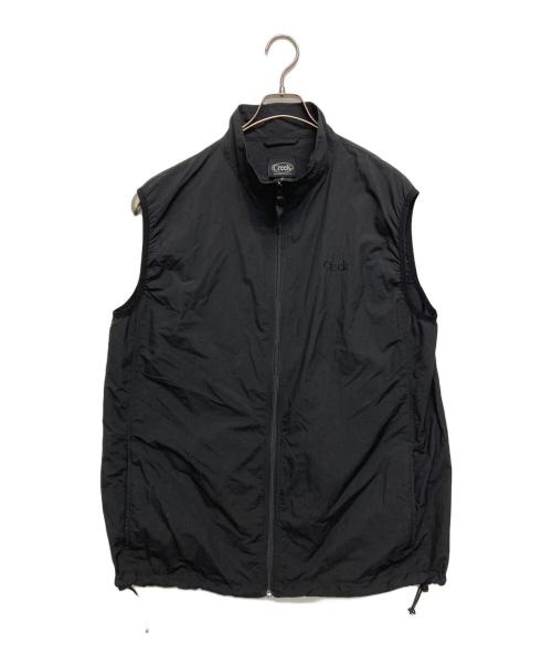 Creek Angler's Device（クリークアングラーズデヴァイス）Creek Angler's Device (クリークアングラーズデヴァイス) ナイロンベスト ブラック サイズ:XLの古着・服飾アイテム
