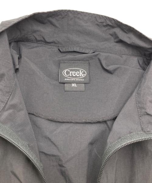 Creek Angler's Device（クリークアングラーズデヴァイス）Creek Angler's Device (クリークアングラーズデヴァイス) ナイロンベスト ブラック サイズ:XLの古着・服飾アイテム