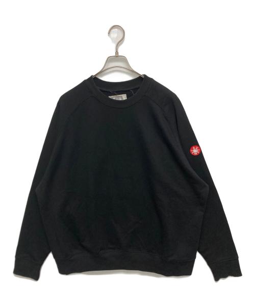 C.E（シーイー）C.E (シーイー キャブエンプト) IDEE FIXE BIG CREW NECK/スウェット ブラック サイズ:SIZE XLの古着・服飾アイテム