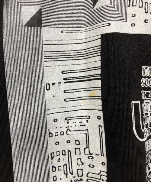 C.E（シーイー）C.E (シーイー キャブエンプト) IDEE FIXE BIG CREW NECK/スウェット ブラック サイズ:SIZE XLの古着・服飾アイテム