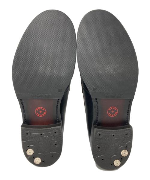 WHEEL ROBE（ウィールローブ）WHEEL ROBE (ウィールローブ) HEAVY STITCHING LOAFER ブラック サイズ:SIZE 8Dの古着・服飾アイテム